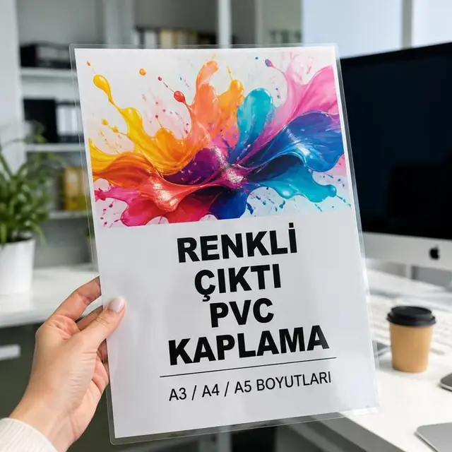 PVC Kaplamalı Baskı